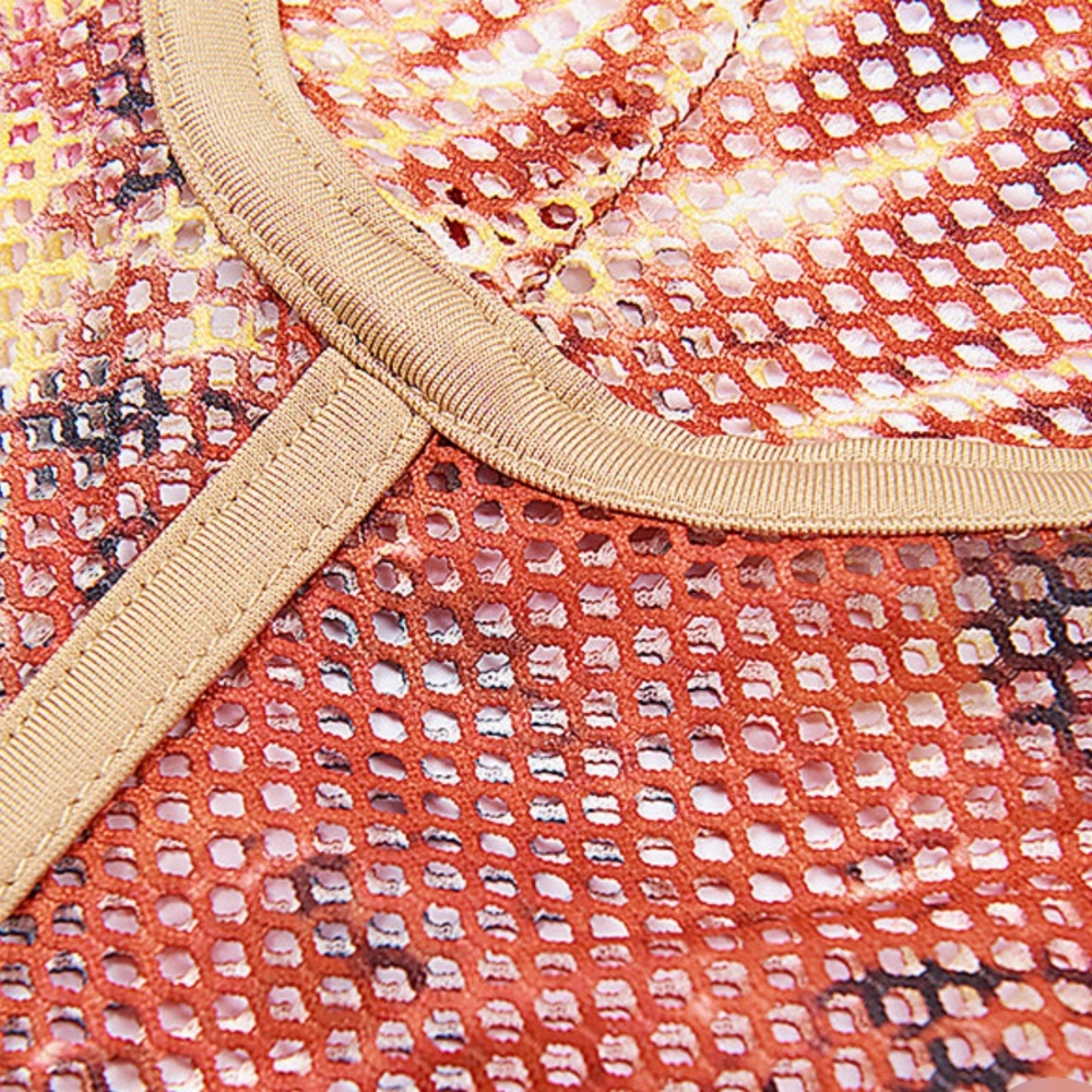 Mesh Slit Dress - Picture 7 of 9